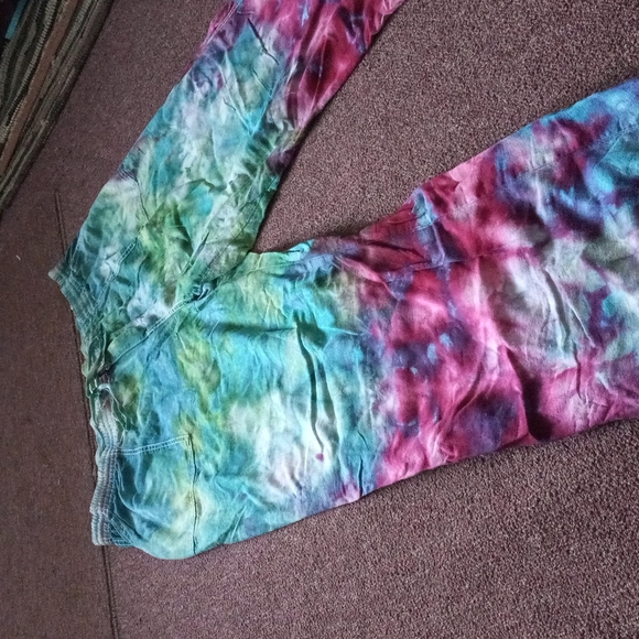 St. John's Bay Pants Linen Tie Dye Pants Poshmark